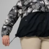 Women Spire Valley™ Printed Windbreaker – Plus Size Women Spire Valley™ Printed Windbreaker – Plus Size