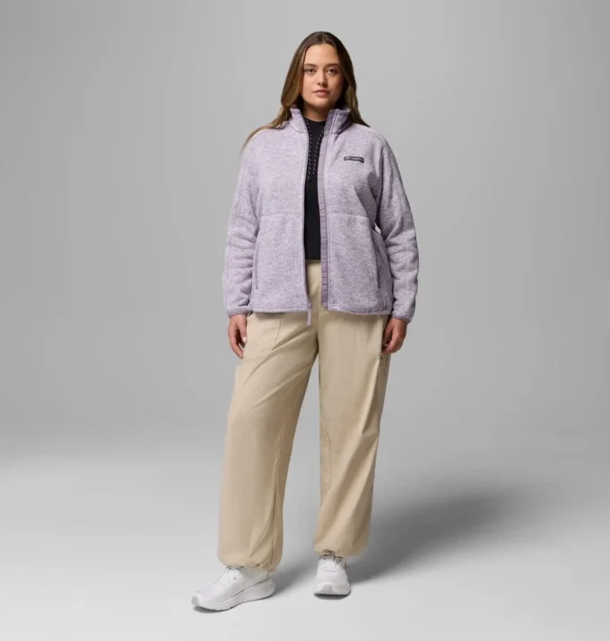 Women Sweater Weather™ II Full Zip Jacket – Plus Size