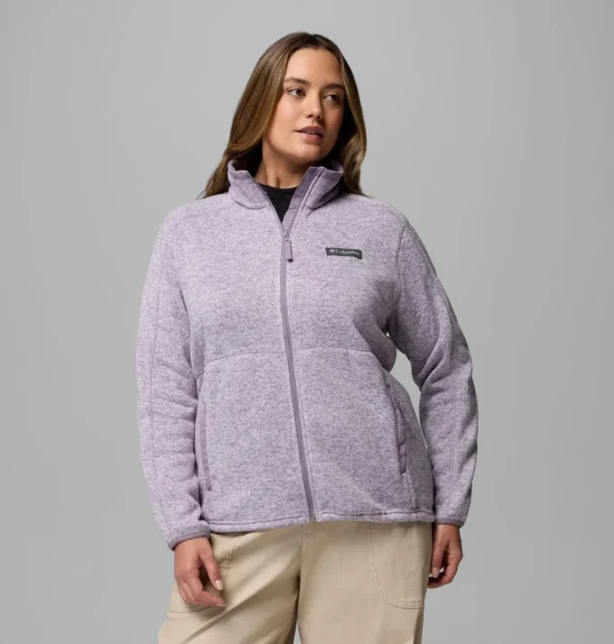 Women Sweater Weather™ II Full Zip Jacket – Plus Size