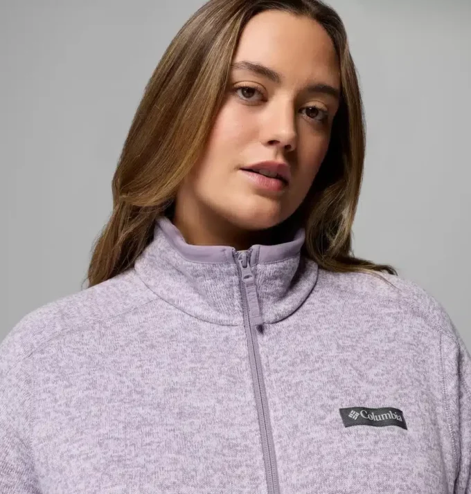 Women Sweater Weather™ II Full Zip Jacket – Plus Size