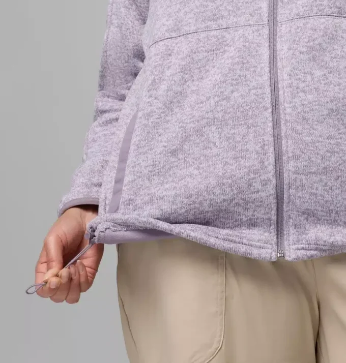 Women Sweater Weather™ II Full Zip Jacket – Plus Size