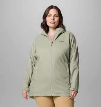 Women Switchback™ II Lined Long Jacket – Plus Size
