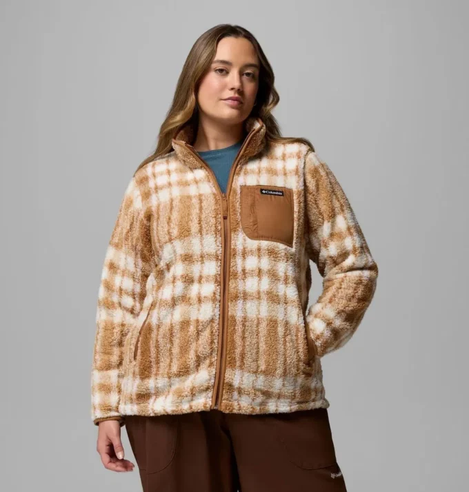 Women West Bend™ Print Full Zip II Jacket – Plus Size Women West Bend™ Print Full Zip II Jacket – Plus Size