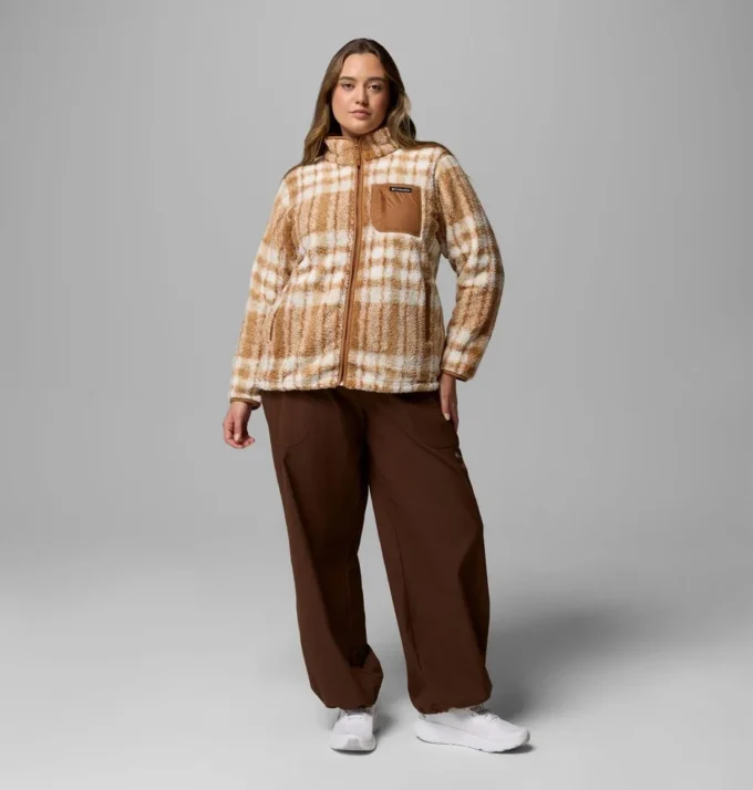 Women West Bend™ Print Full Zip II Jacket – Plus Size Women West Bend™ Print Full Zip II Jacket – Plus Size