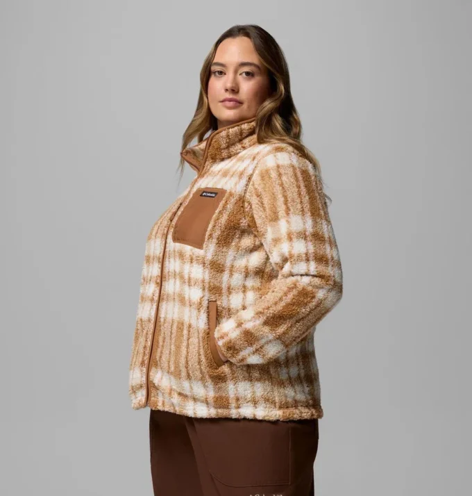 Women West Bend™ Print Full Zip II Jacket – Plus Size Women West Bend™ Print Full Zip II Jacket – Plus Size