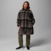 Women Wildest Venture™ Long Fleece Coat – Plus Size