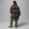 Women Wildest Venture™ Long Fleece Coat – Plus Size