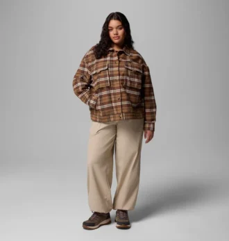 Women Wildest Venture™ Shirt Jacket – Plus Size