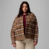 Women Wildest Venture™ Shirt Jacket – Plus Size