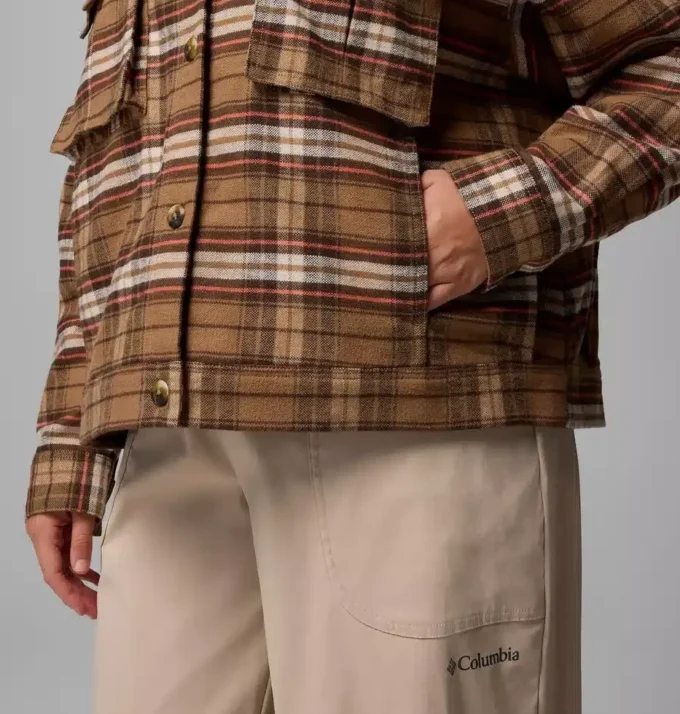 Women Wildest Venture™ Shirt Jacket – Plus Size
