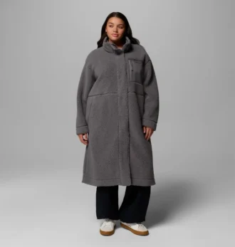 Women Winter Warmth Full Length Jacket – Plus Size