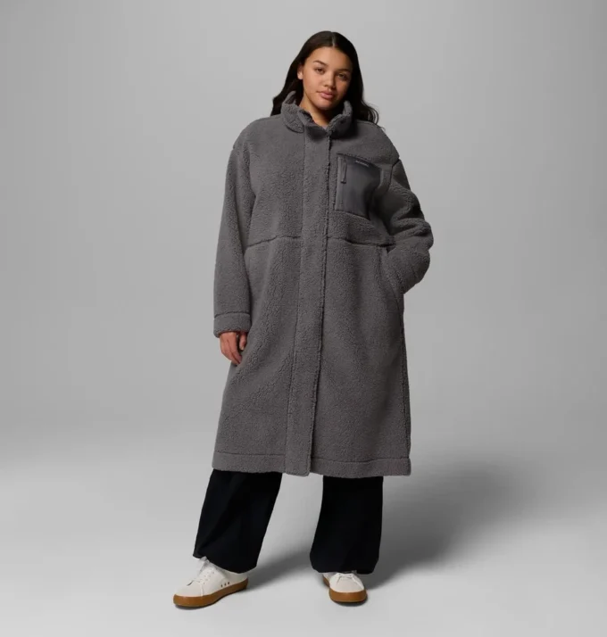 Women Winter Warmth Full Length Jacket – Plus Size