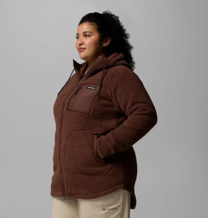 Women Winter Warmth™ Full Zip Hoodie – Plus Size