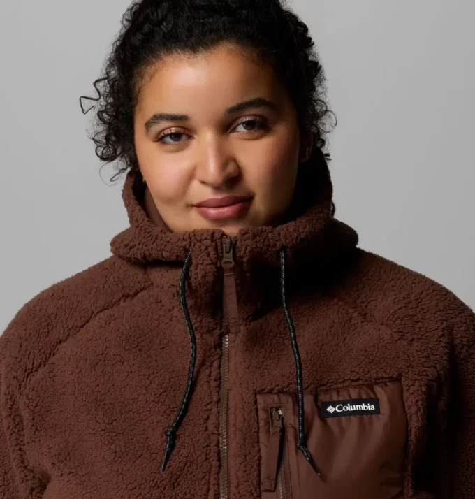 Women Winter Warmth™ Full Zip Hoodie – Plus Size