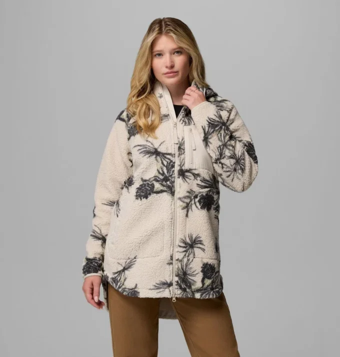 Women Winter Warmth™ Printed Full Zip Hoodie