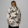 Women Winter Warmth™ Printed Full Zip Hoodie – Plus Size